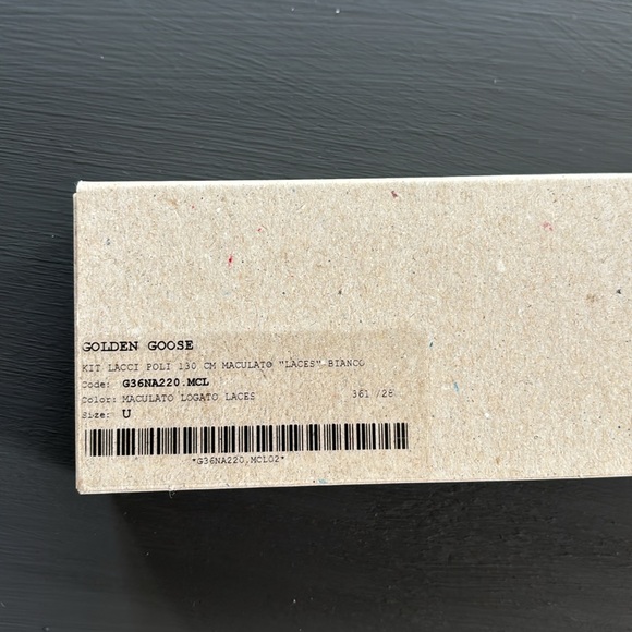 Golden Goose shoe laces BOX only - Picture 3 of 3